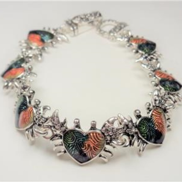 NAUTICAL OCEAN CRAB MULTI COLOR SEA LIFE BRACELET - Picture 5 of 5